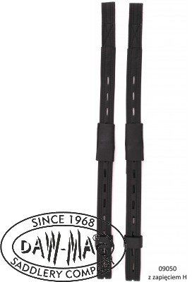 DAW-MAG Puśliska skórzane ujeżdzeniowe ze spinką H