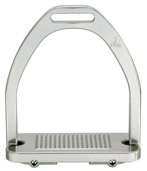 JIN STIRRUP Strzemiona młodzieżowe JOKER srebrne