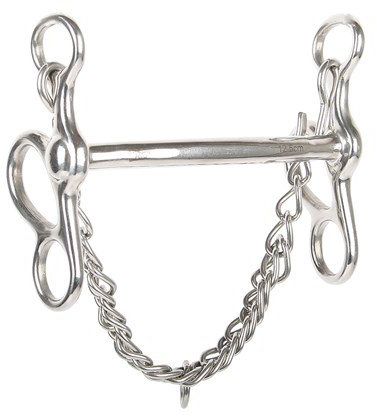 HARRY''S HORSE Pelham zaprzęgowy typu Butterfly sztywny 12 mm