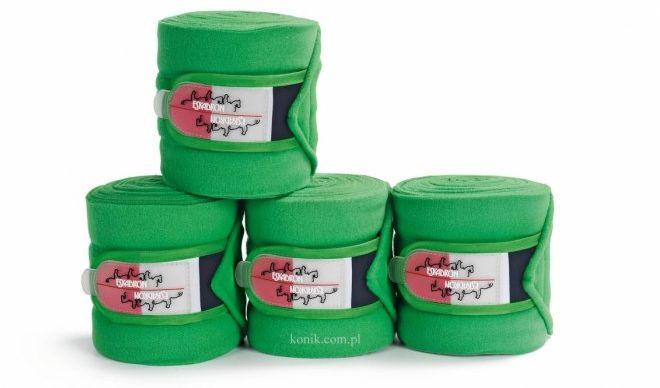 Eskadron Bandaże polarowe z kolekcji LIMITED leaf green- FULL