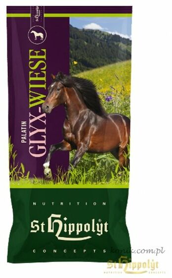 ST HIPPOLYT Pellet z ziołami PALATIN GLYX-WIESE HEUCOBS 20kg
