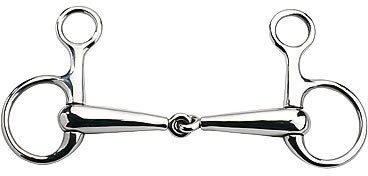 Feeling Wędzidło z półwąsem z obracającym się łącznikiem 18 mm