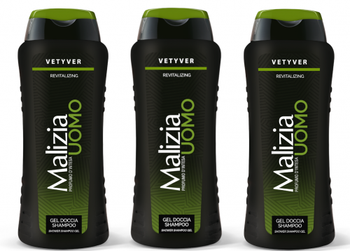 3 x Żel i szampon 2w1 Malizia Vetyver Męski D13A-839B1