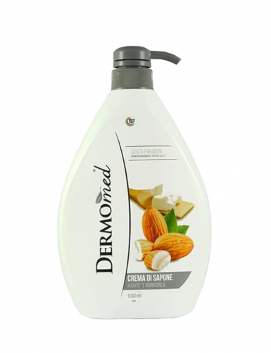 Dermomed dermomed płynnego mydła 1 lt. Shea/Almond  Soap ręce ITAL
