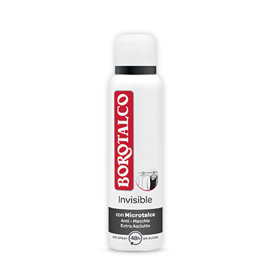 Borotalco Invisible - dezodorant w sprayu (150 ml)