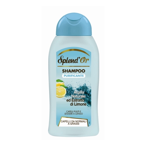 Splend'Or SplendOr SplendOr Naturalna glinka ekstrakt z cytryny Szampon do włosów 300 ml) 8003510029525