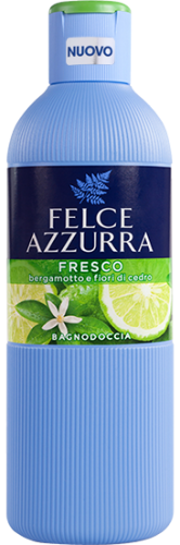 Felce Azzurra Fresco - Regenerujący płyn do kąpieli (650 ml)