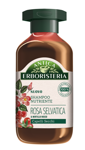 Antica Erboristeria Antica Erboristeria Dzika róża- szampon do włosów suchych (250 ml) 8015700159882