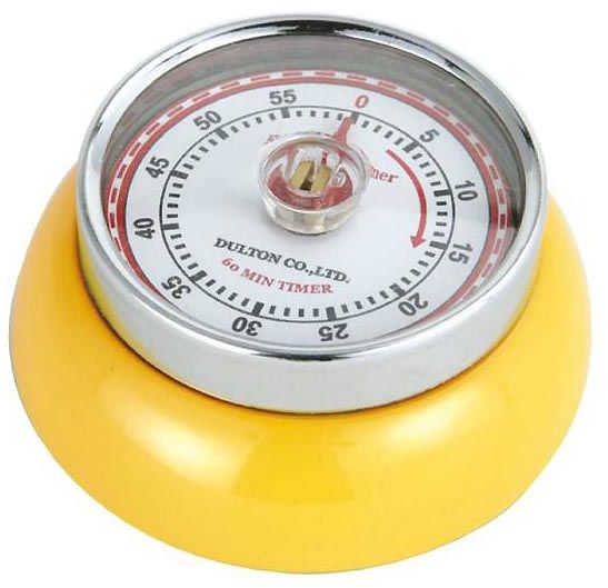 Zassenhaus Speed - timer mechaniczny, żółty Zassenhaus ZS-072341