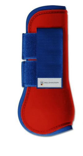 Waldhausen Ochraniacze skokowe ESPERIA przody - red/darkblue