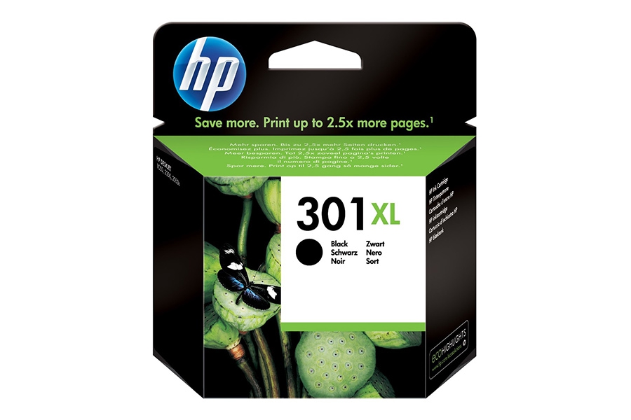 Tusz oryginalny HP 301 XL BK