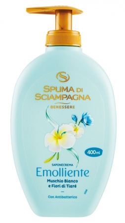 Eva Natura Spuma di Sciampagna Spuma di Sciampagna Białe piżmo i kwiat Tiare - Nawilżające (400 ml) Spuma di Sciampagna Białe piżmo i kwiat Tiare - Nawilżające (400 ml)