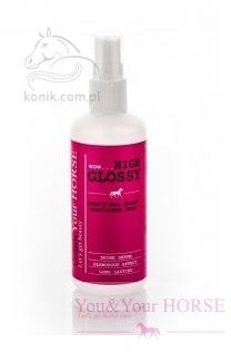 YOU&YOUR HORSE MANE ''N'' TAIL GLOSSY CONDITIONER SPRAY nabłyszczająca odżywka do grzywy i ogona 100ml -