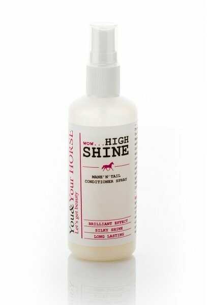 YOU&YOUR HORSE WOW... HIGH SHINE MANE ''N'' TAIL CONDITIONER SPRAY odżywka do grzywy i ogona 100ml -
