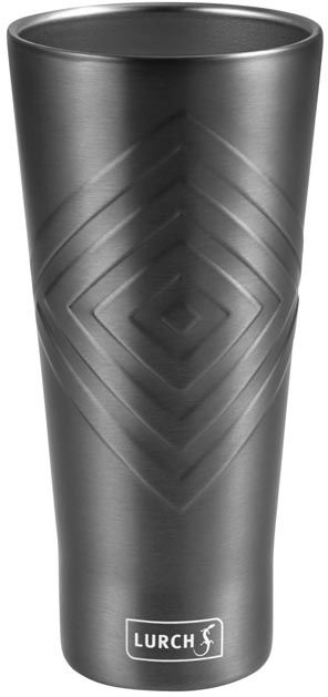 Lurch Kubek z podwójnymi ściankami 400 ml (szary) The One