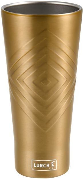 Lurch Kubek z podwójnymi ściankami 400 ml (złoty) The One