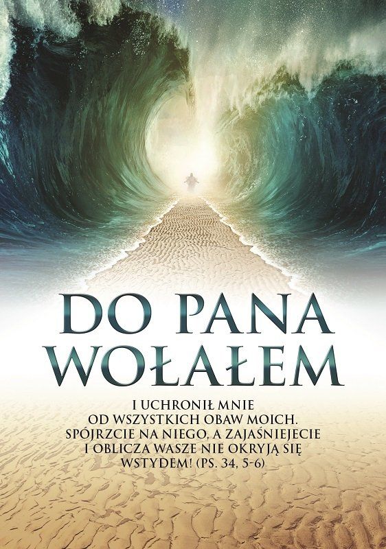 Kartka składana - Do Pana wołałem i uchronił mnie