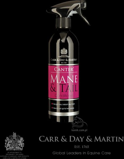 CARR&DAY&MARTIN Odżywka do grzywy i ogona CANTER MANE&TAIL metalowe opakowanie 500ml