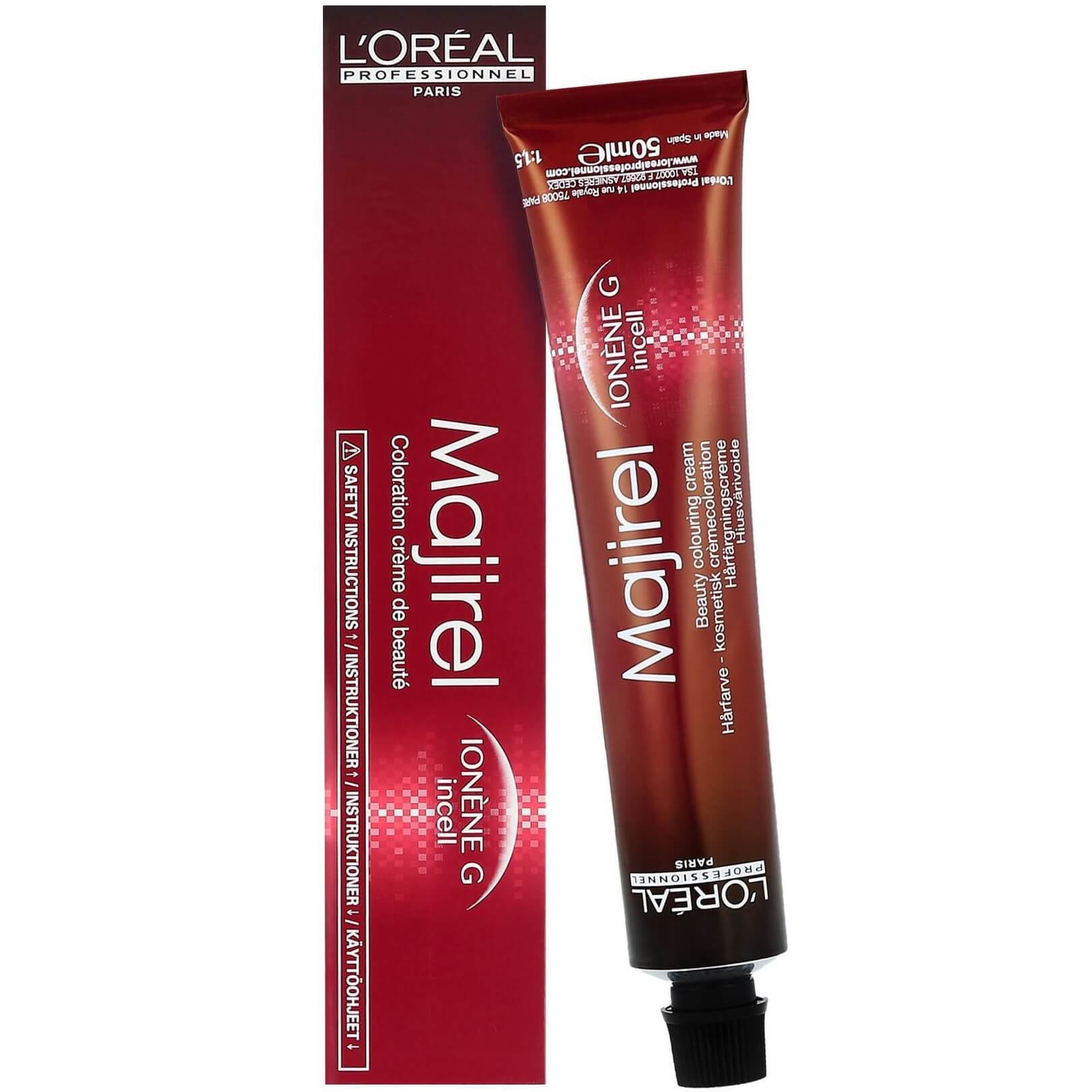 Loreal L''oreal professionnel Majirel, Majirouge farba do włosów, odżywcza koloryzacja trwała 50ml 1299