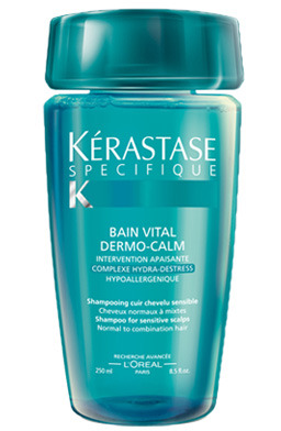 Kerastase Specifique Bain Vital Dermo-Calm Witalizująca kąpiel kojąca do włosów mieszanych i normalnych z wrażliwą skórą głowy - 250ml