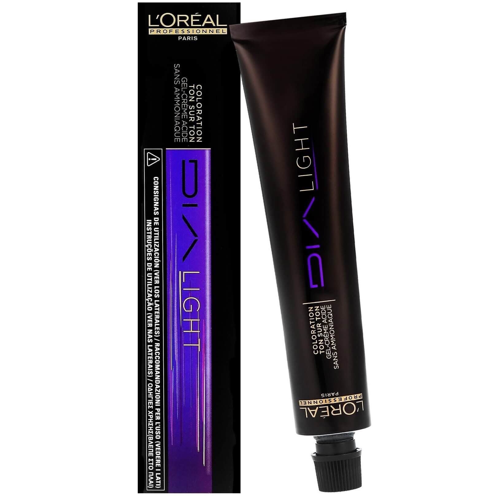 Loreal Dia Light farba do włosów, koloryzacja kwasowa ton w ton bez amoniaku do włosów farbowanych i uwrażliwionych 50ml