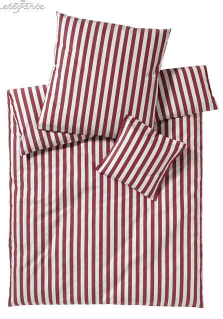 Elegante Pościel perkalowa Lido Red