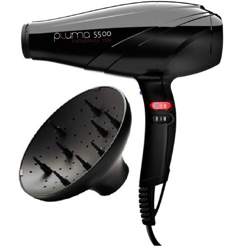 Ga.ma PLUMA 2 ION 2400W suszarka do włosów czarna