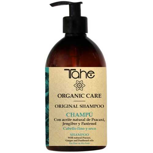 Tahe ORGANIC CARE SHAMPOO Szampon do pielęgnacji włosów cienkich 500ml 12372