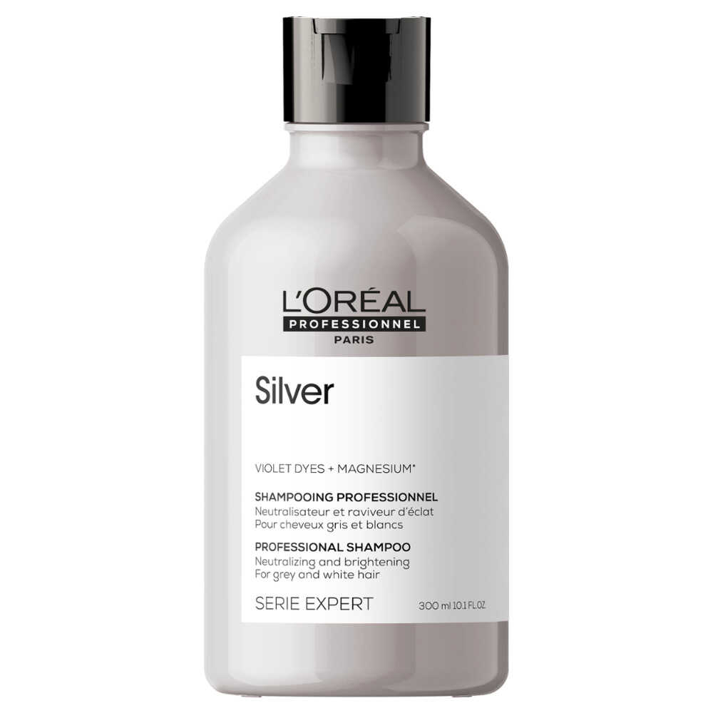 Loreal Silver - Szampon Do Włosów Siwych Lub Rozjaśnionych 300ml