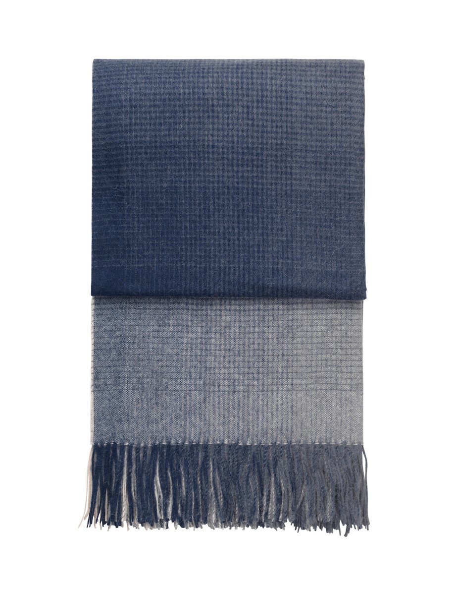 Elvang Pled wełniany Horizon Dark blue