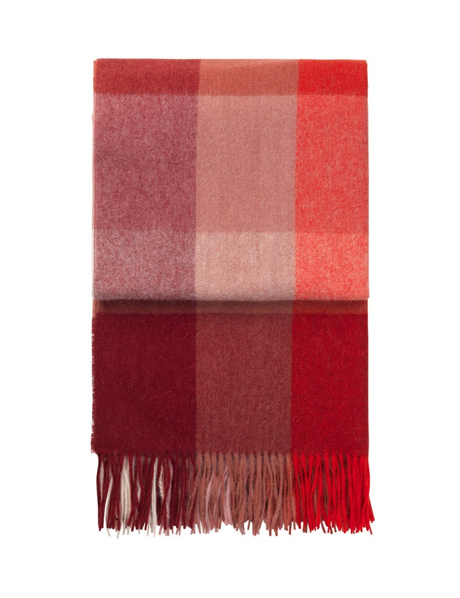 Elvang Pled wełniany Inca Stones Red