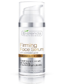 Bielenda Professional Ujędrniające serum z koloidalnym złotem do twarzy 50ml