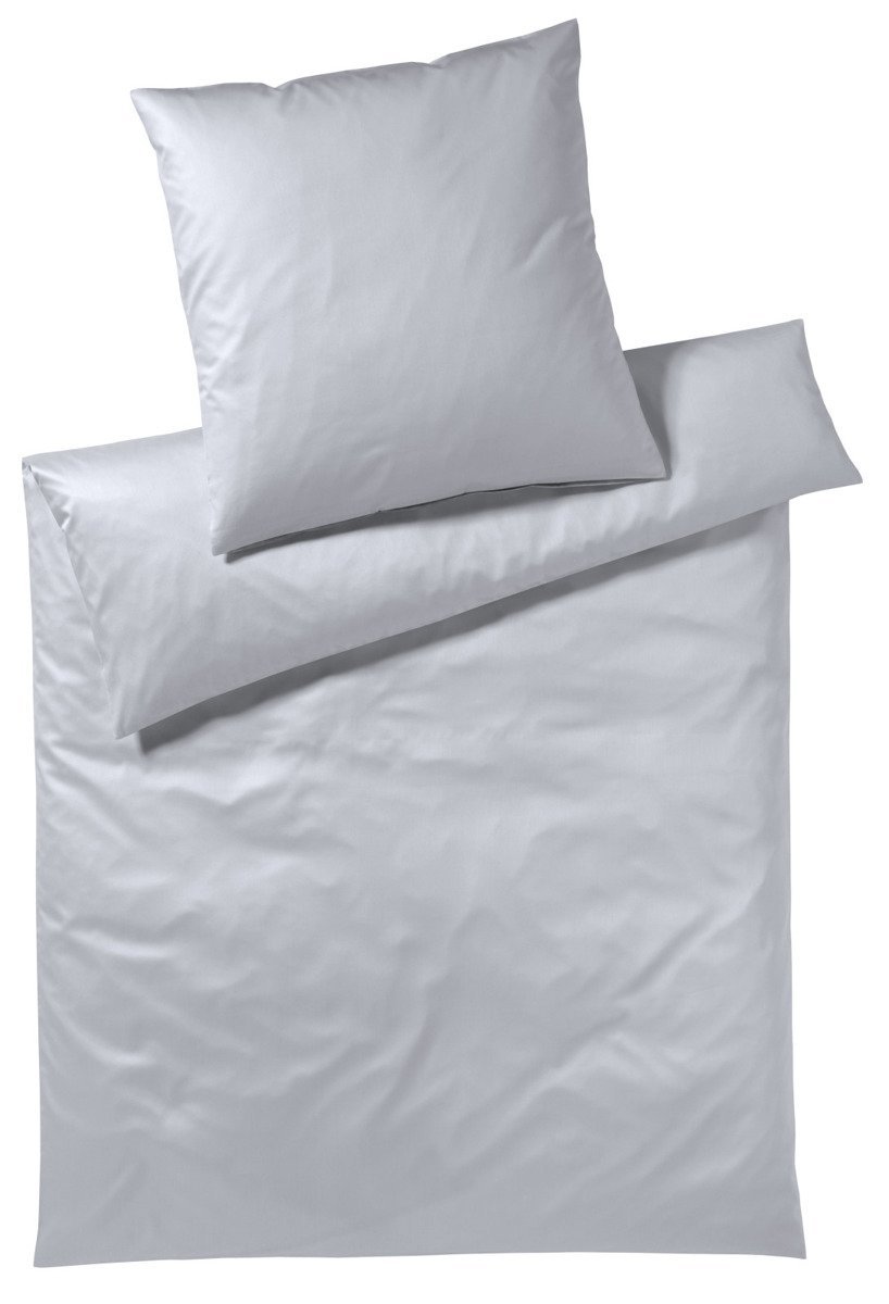 Elegante Poszewka satynowa Uni Satin Silver