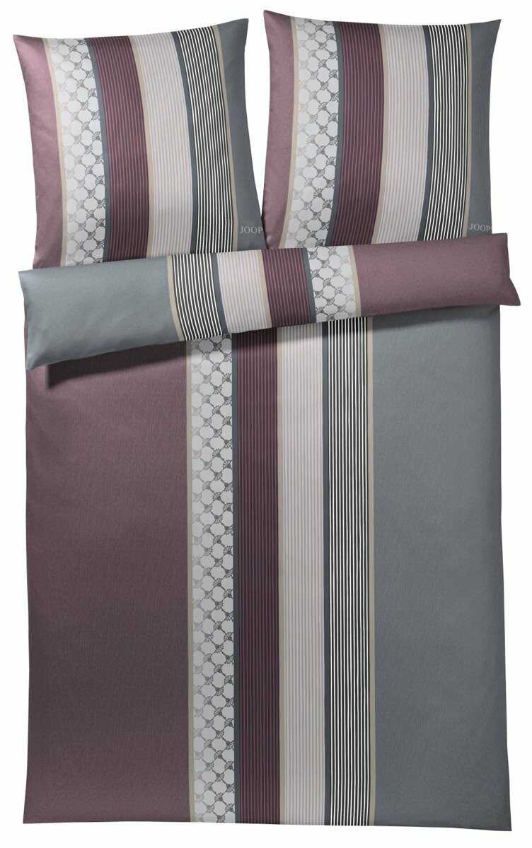 Joop Poszewka satynowa! Cornflower Stripes Deep Wine