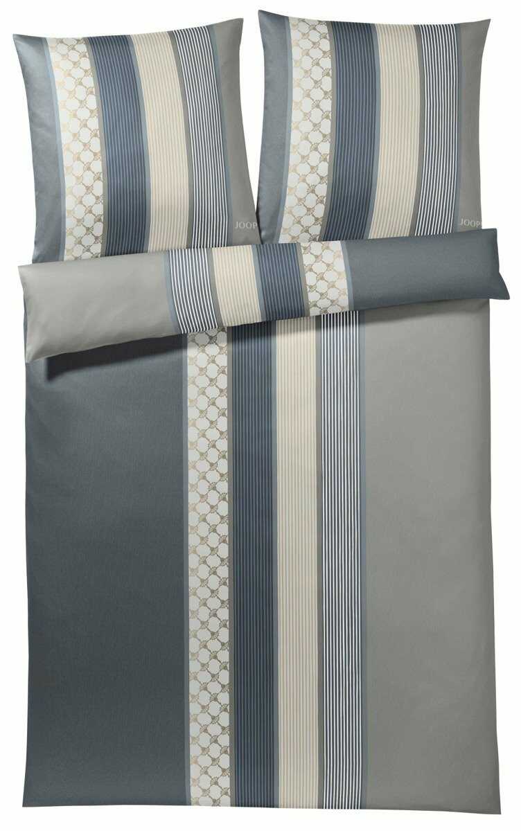 Joop Poszewka satynowa! Cornflower Stripes Deep Coal