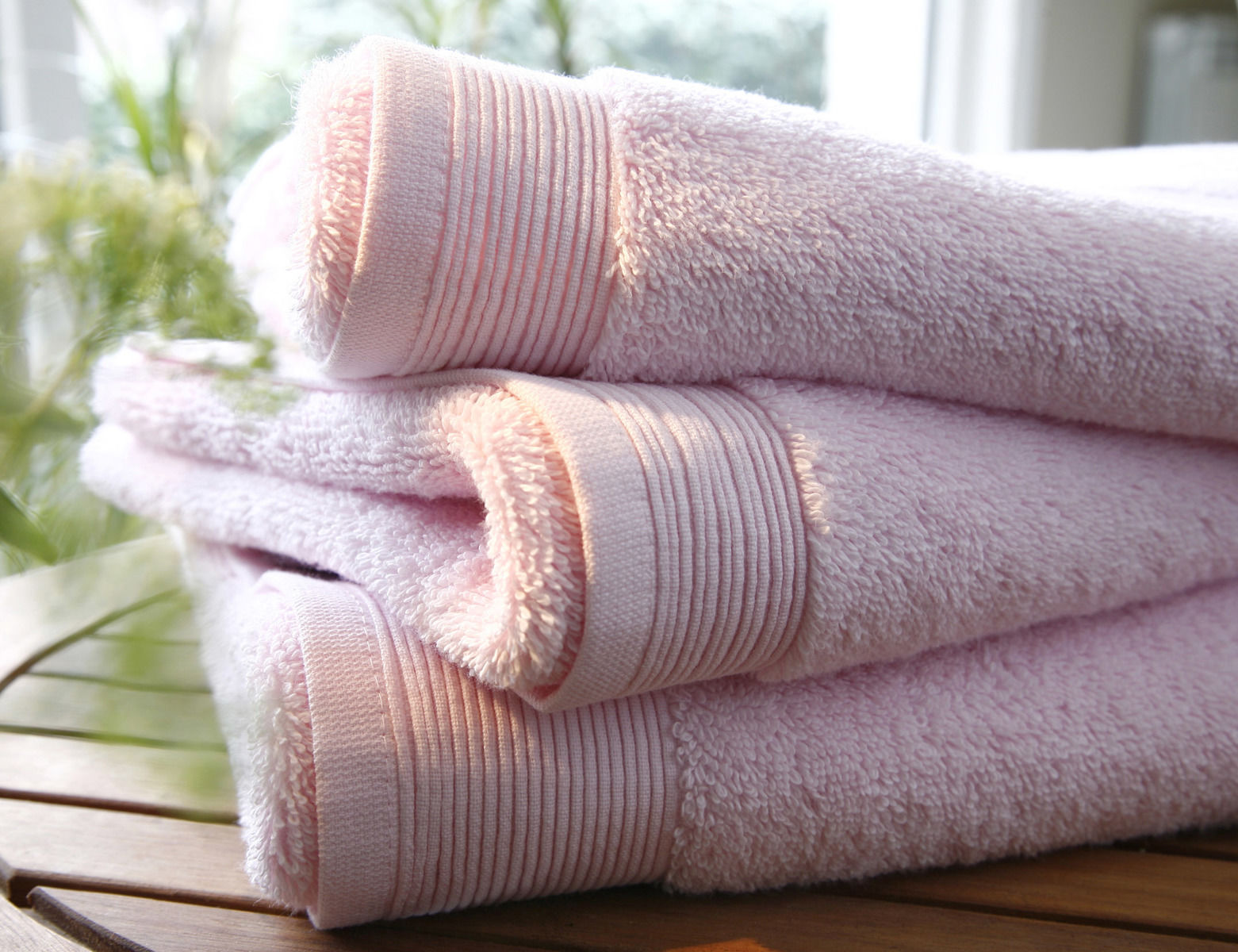 Blanc Des Vosges Ręcznik UNI Jasny Róż