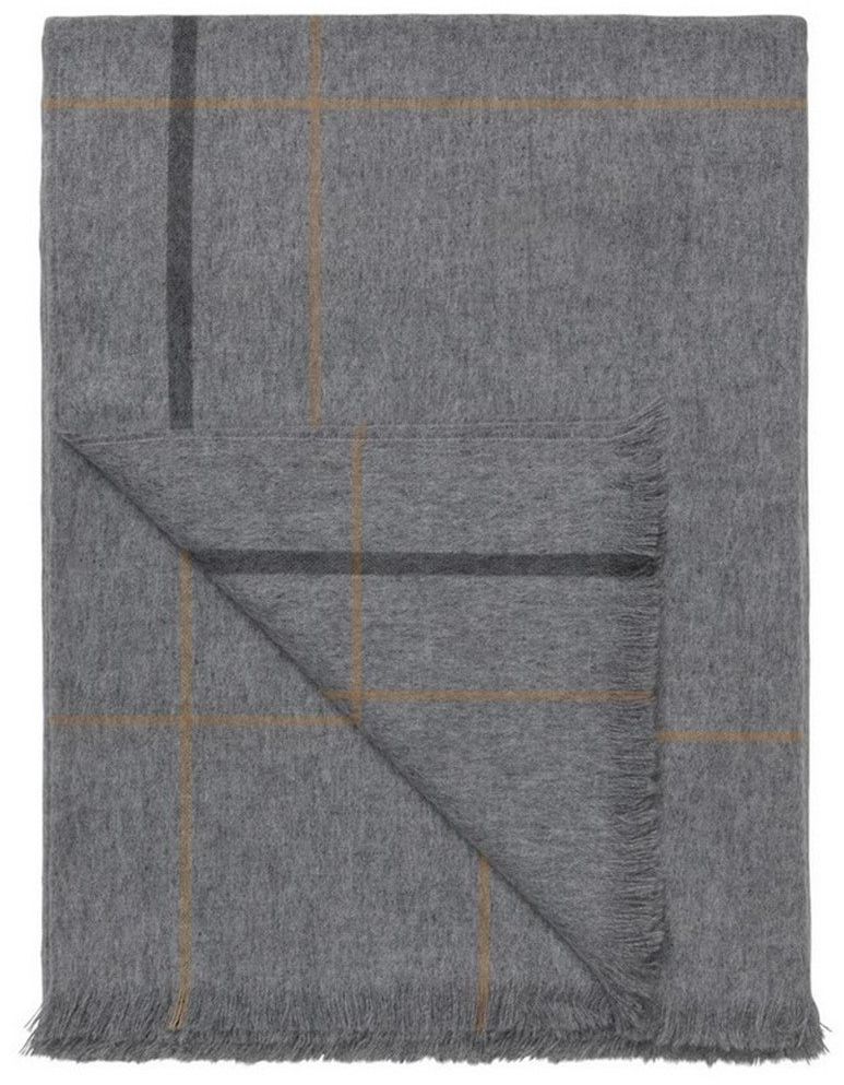 Elvang Pled wełniany Square light grey