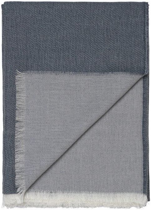 Elvang Pled wełniany Venice Grey Blue