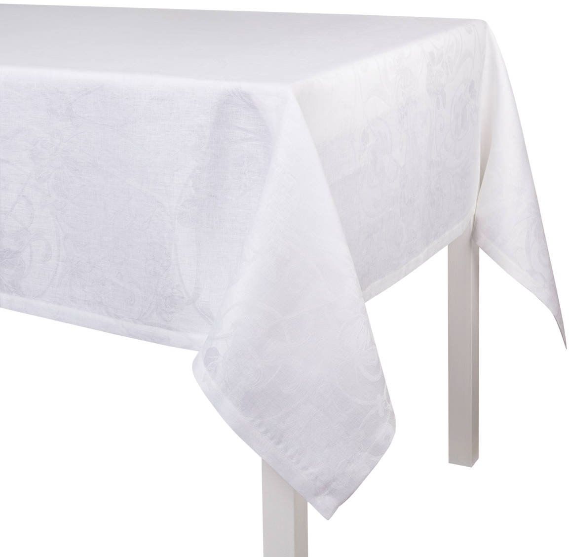 Le Jacquard Fran ais Obrus żakardowy Tivoli Biały