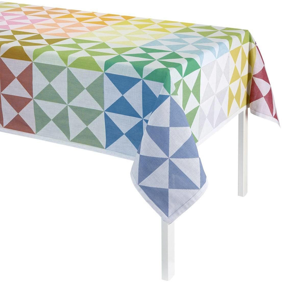 Le Jacquard Fran ais Obrus żakardowy Origami Wielokolorowy