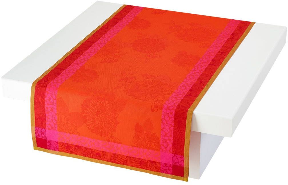 Le Jacquard Fran ais Bieżnik żakardowy Parfums de bagatelle Czerwony