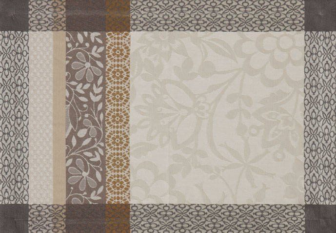 Le Jacquard Fran ais Podkładka żakardowa na stół Provence Beżowa