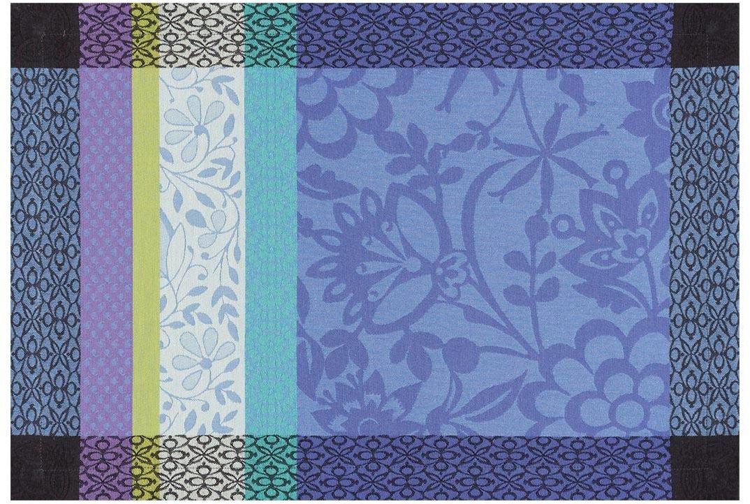 Le Jacquard Fran ais Podkładka żakardowa na stół Provence Niebieska