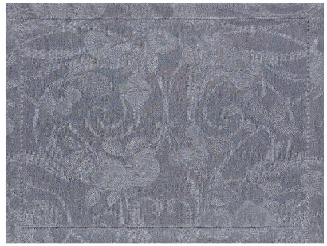 Le Jacquard Fran ais Podkładka żakardowa na stół Tivoli Ciemnoszara