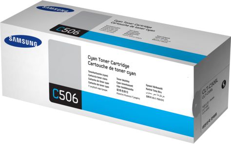 Toner Samsung CLT-C506L Cyan Oryginał SU038A