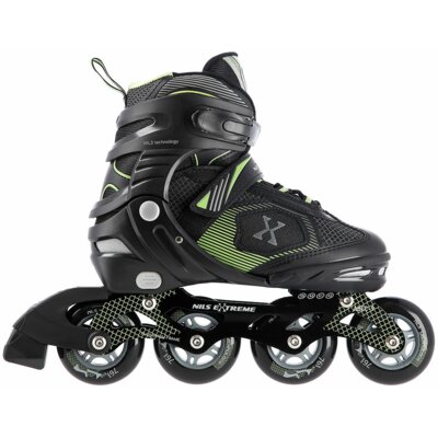 Nils EXTREME NA9080 CZARNO/ZIELONE ROZM S (3134) ŁYŻWOROLKI EXTREME