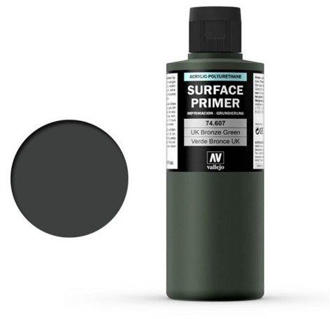 U.K. Bronze Green 200 ml. Podkład Akrylowy Vallejo Surface Primer