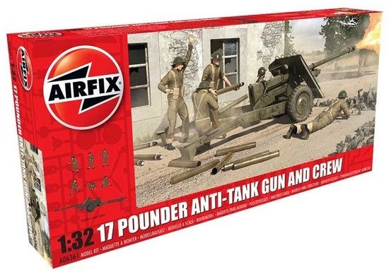 Brytyjskie Działo Przeciwpancerne model do sklejania Airfix