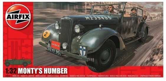 Monty Humber Snipe Staff Car model do sklejania Airfix