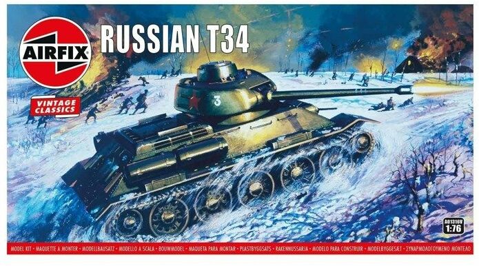 Rosyjski Czołg T34 model do sklejania Airfix